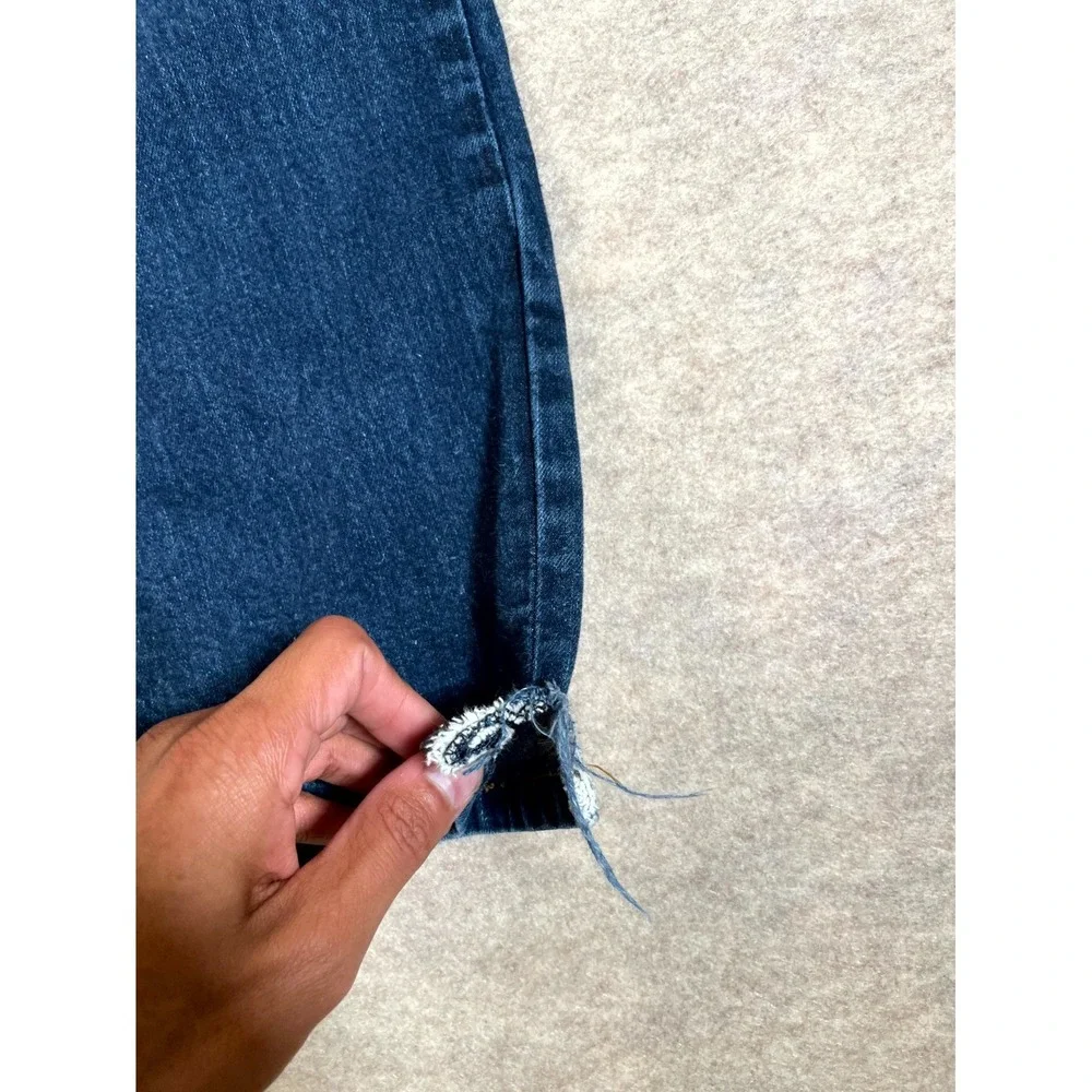 Levi's 550 Jeans Men 34x36 Blue Denim Cotton Stretch High‎ Rise Straight Leg